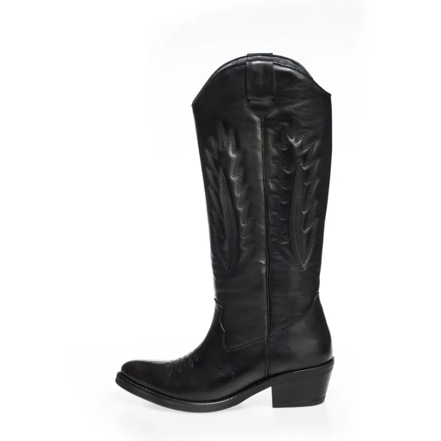 Copenhagen Shoes Støvler Med Hæl|Lange Støvler^A DREAM COME TRUE - BLACK Adream come true boot black