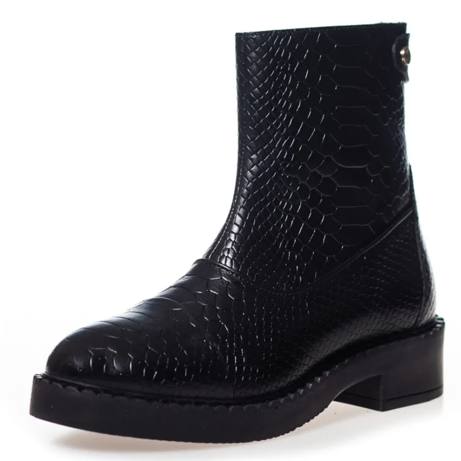 Copenhagen Shoes Ankelstøvler^AMIE BOOTS - BLACK Amieboots boot black
