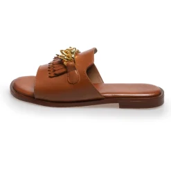 Copenhagen Shoes Flade Sandaler^ANAKIN - Cognac