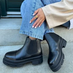 Copenhagen Shoes Chelsea Boots|Ankelstøvler^AS I FLY - BLACK Asi fly stoevler black