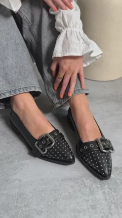 Copenhagen Shoes Loafers|Ballerinasko^AS THE MOVE BLK - Black