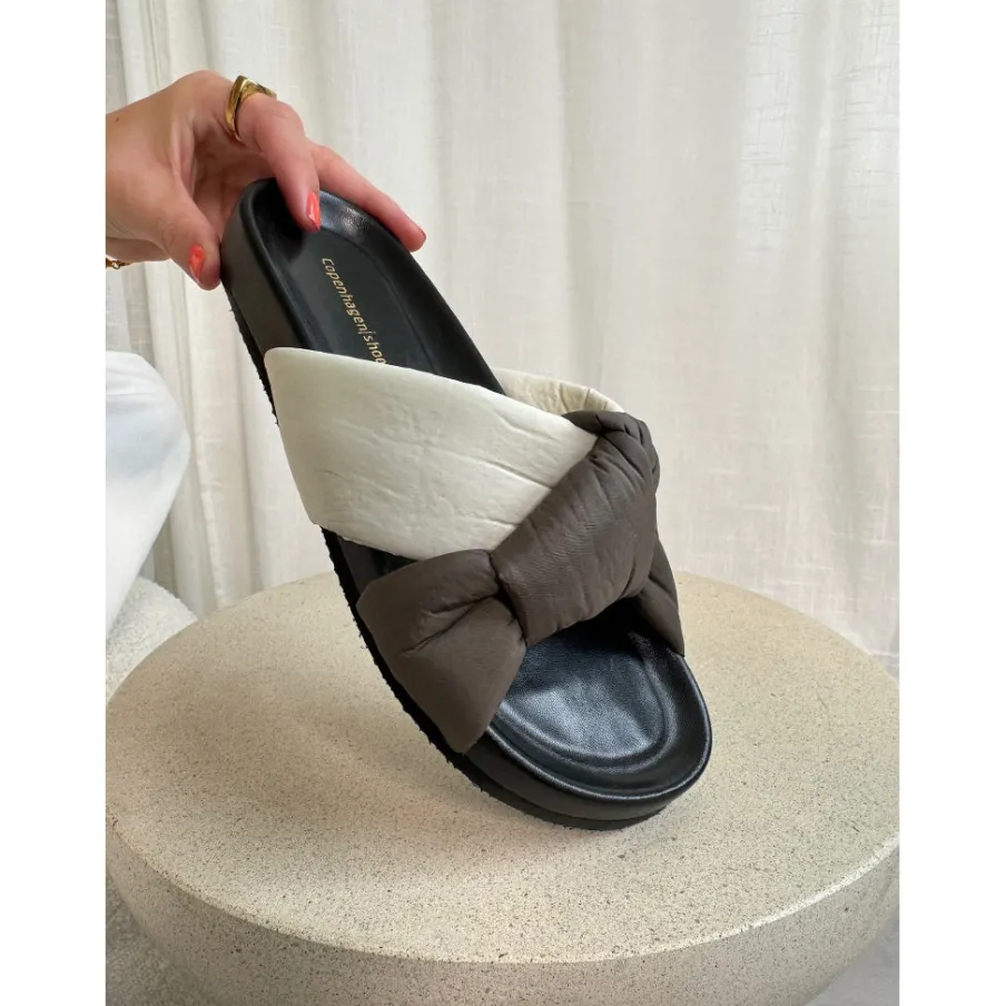 Copenhagen Shoes Flade Sandaler^BE LIKE ME - Army multi