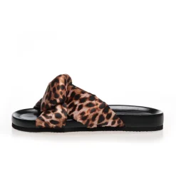 Copenhagen Shoes Flade Sandaler^BE LIKE ME - Brown leopard