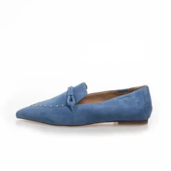 Copenhagen Shoes Loafers^BE YOU - SUEDE - DENIM Beyou suede loafer denim