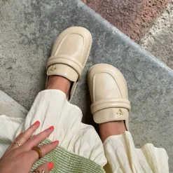 Copenhagen Shoes Mules · Slip Ins^BEE`S - BEIGE Bees loafer beige