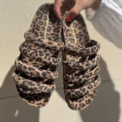 Copenhagen Shoes Flade Sandaler^BLOOM BY CPH LEP. - Leopard