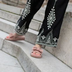 Copenhagen Shoes Flade Sandaler^BOWS AND ME - Papaya