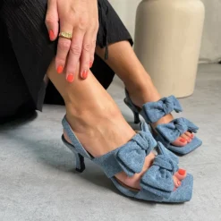Copenhagen Shoes Sandaler Med Hæl|Stiletter^BREATHE - - Denim