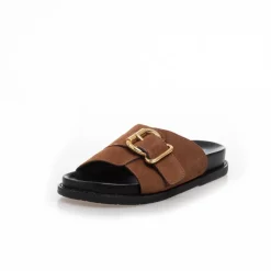 Copenhagen Shoes Flade Sandaler^BRING ME - Cognac
