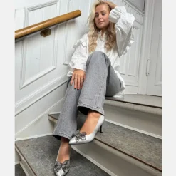Copenhagen Shoes Stiletter^BUTTERFLY - SILVER - SILVER (ARGENTO) Butterflysilver heels silver argento