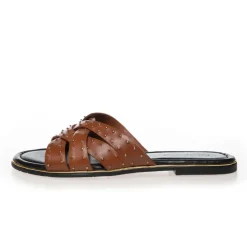 Copenhagen Shoes Flade Sandaler^CAROLL AND ME - Tan