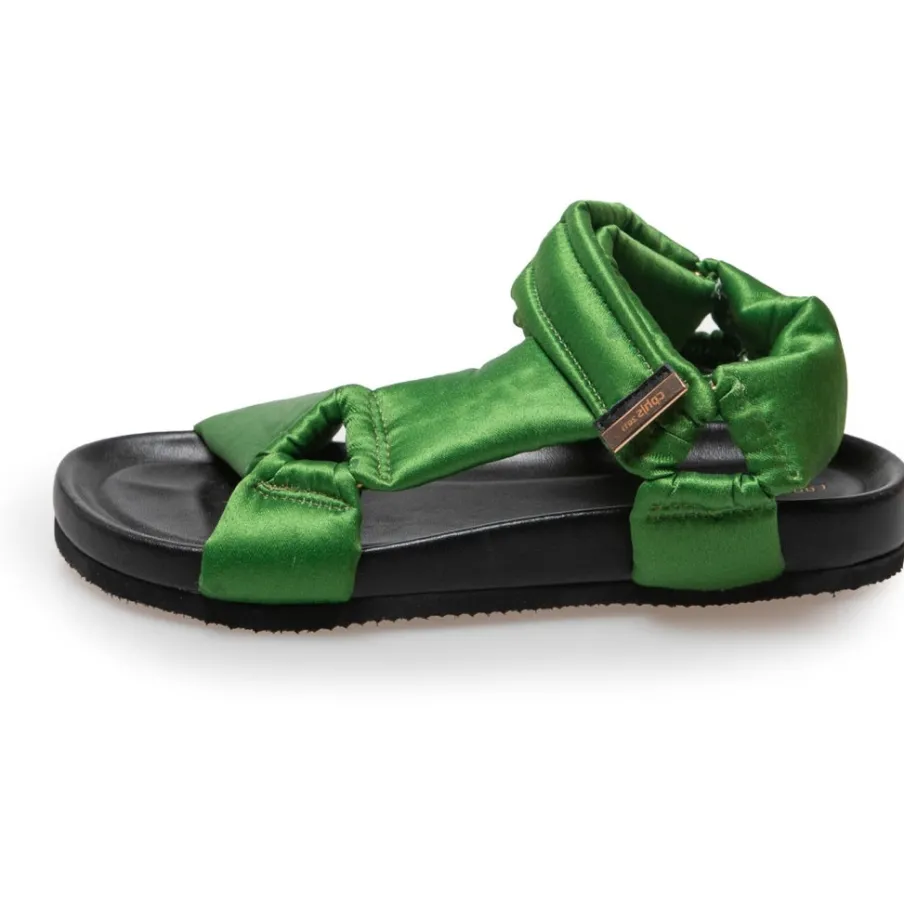Copenhagen Shoes Flade Sandaler^CARRIE - Green