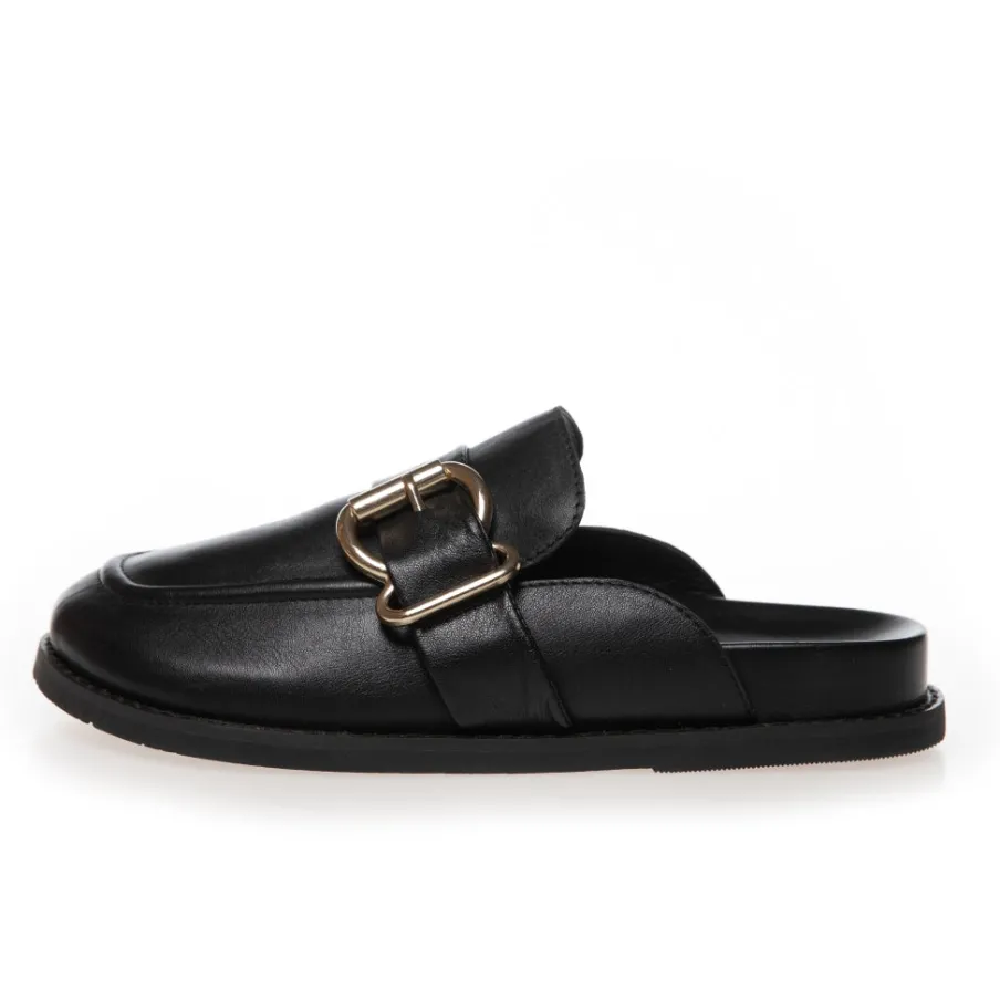 Copenhagen Shoes Mules · Slip Ins^CARRIE GIRL - BLACK Carriegirl loafer black 1
