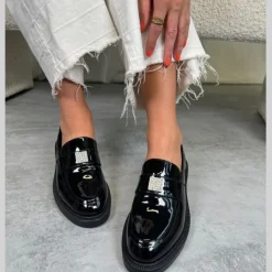 Copenhagen Shoes Loafers^CARRY ME - BLACK PATENT Carryme loafer black patent