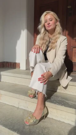 Copenhagen Shoes Sandaler Med Hæl|Stiletter^CATLEEN - Platino