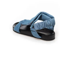 Copenhagen Shoes Flade Sandaler^COPENHAGEN SUMMER - DENIM - Light blue