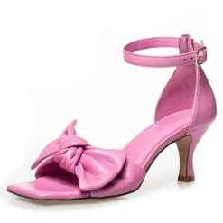 Copenhagen Shoes Sandaler Med Hæl|Stiletter^DANCING 23 PINK LEATHER - PINK Dancing23 pink leather heels pink