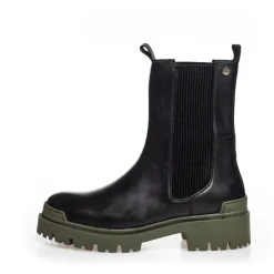 Copenhagen Shoes Chelsea Boots|Ankelstøvler^DAY DREAMING - BLACK W/ARMY SOLE Daydreaming boot black w army sole