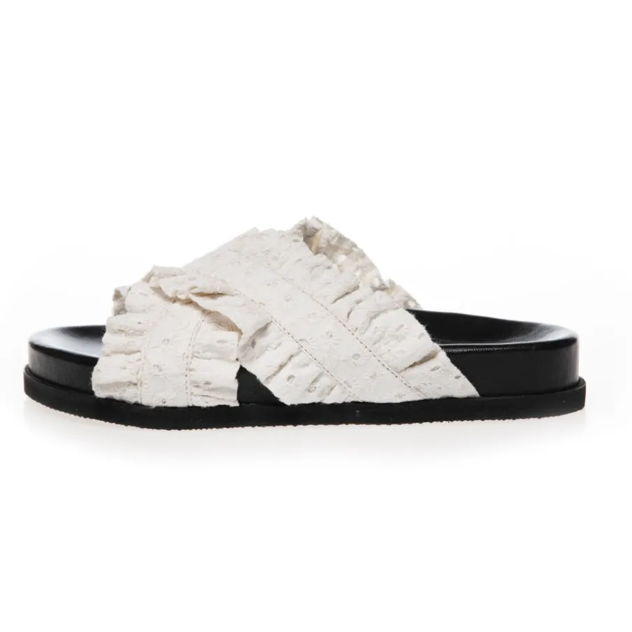 Copenhagen Shoes Flade Sandaler^DAYSI - ! White