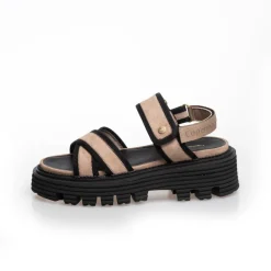 Copenhagen Shoes Flade Sandaler^DIRECTION - Beige Directionsandal beige