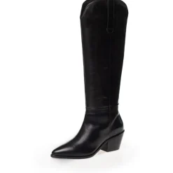 Copenhagen Shoes Støvler Med Hæl|Lange Støvler^DIVIDED - Black