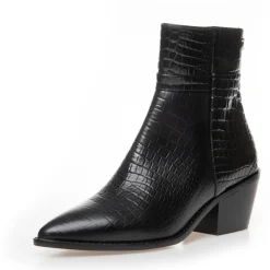 Copenhagen Shoes Ankelstøvler|Støvler Med Hæl^DIVIDED LOW - BLACK Dividedlow stoevler black