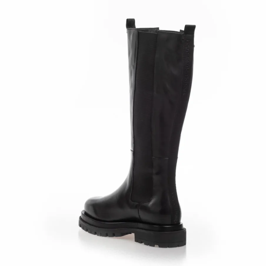 Copenhagen Shoes Lange Støvler^ELEMENT HIGH 22 - Black