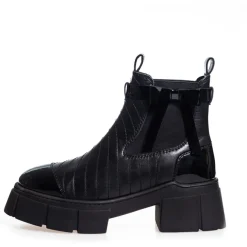 Copenhagen Shoes Ankelstøvler^FALLING - BLACK PATENT Fallingboot black patent
