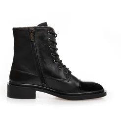 Copenhagen Shoes Ankelstøvler^FASHION AND WALKING - BLACK PATENT Fashionand walking stoevler black patent