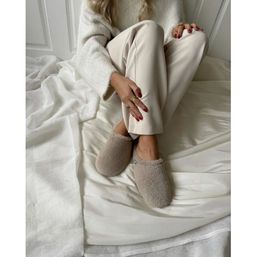 Copenhagen Shoes Hjemmesko^FEEL - BEIGE Feelhomeslipper beige