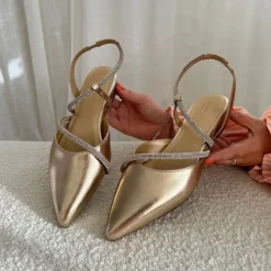 Copenhagen Shoes Ballerinasko^FEMINISTA - Platino