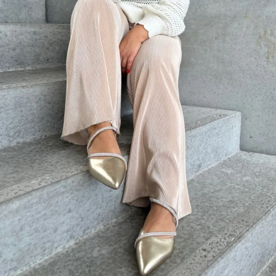 Copenhagen Shoes Ballerinasko^FEMINISTA - Platino