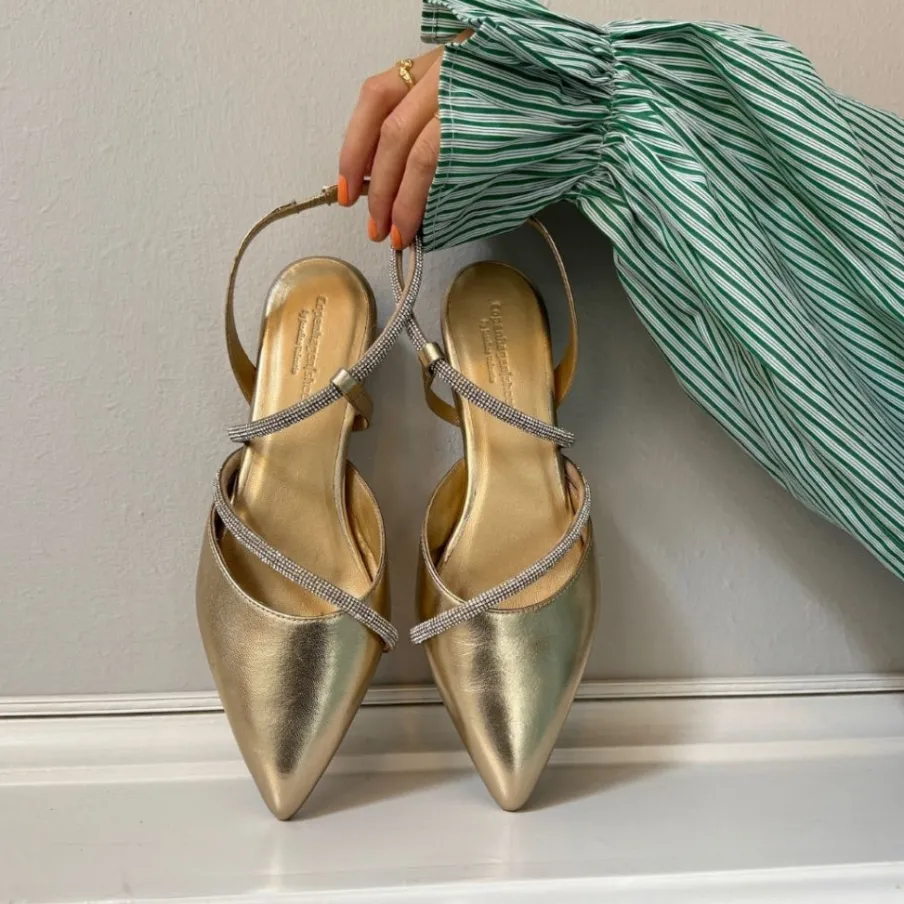 Copenhagen Shoes Ballerinasko^FEMINISTA - Platino