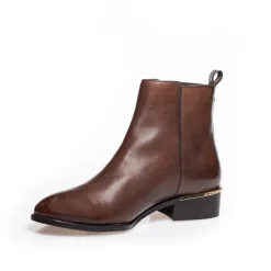 Copenhagen Shoes Ankelstøvler^FEVER Leather 22 - Dark Brown Feverleather 22 boot dark brown