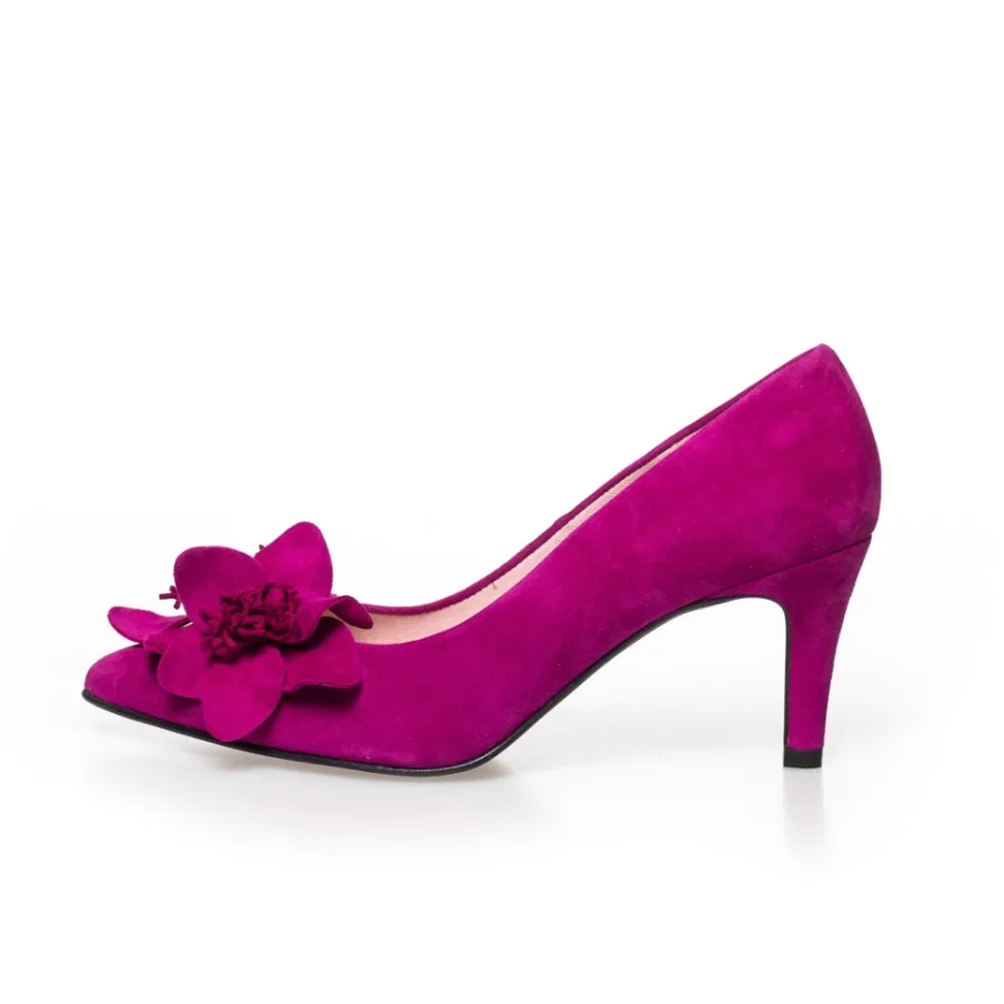Copenhagen Shoes Stiletter^FLOWER - FUCHSIA Flowerheels fuchsia