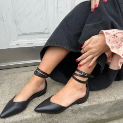 Copenhagen Shoes Ballerinasko^FLOWER CHILD - Black