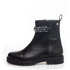 Copenhagen Shoes Ankelstøvler^FLOWER EYES - BLACK/SILVER Flowereyes boot black silver