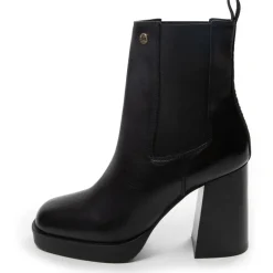 Copenhagen Shoes Støvler Med Hæl|Chelsea Boots^FLYING - BLACK Flyingboot black