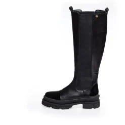 Copenhagen Shoes Lange Støvler^FOLLOW ME - Black patent