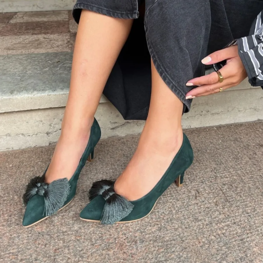 Copenhagen Shoes Stiletter^FREAK OUT 23 - GREEN Gramma Freakout 23 heels green gramma