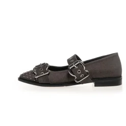 Copenhagen Shoes Loafers|Ballerinasko^FUTURE VIBES - Black denim