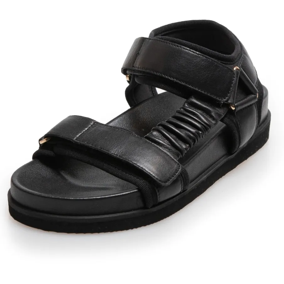 Copenhagen Shoes Flade Sandaler^GO FOR BEACH - Black