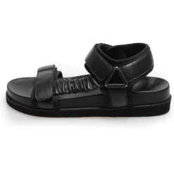 Copenhagen Shoes Flade Sandaler^GO FOR BEACH - Black