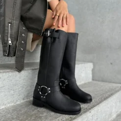 Copenhagen Shoes Lange Støvler^GO FOR THE MOVE HIGH - Black
