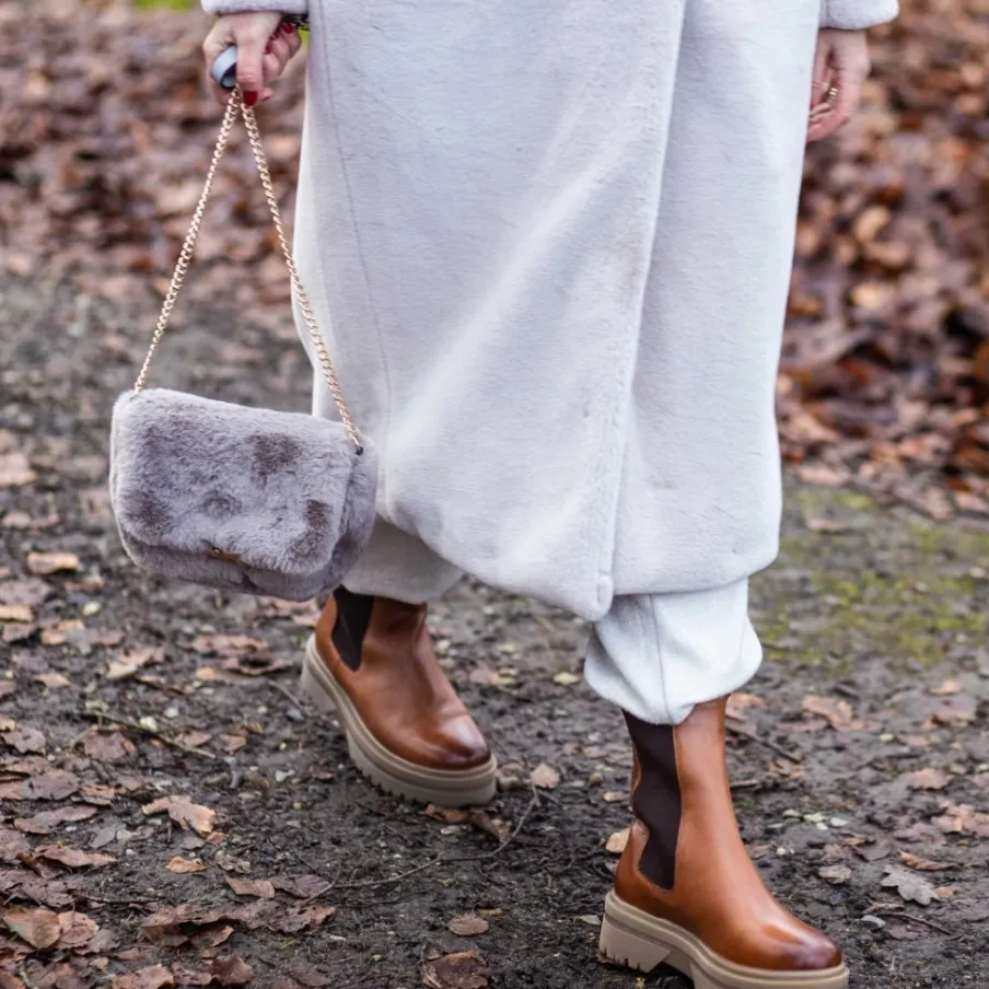 Copenhagen Shoes Chelsea Boots|Ankelstøvler^GOING - Cognac Leather Goingboots cognac leather