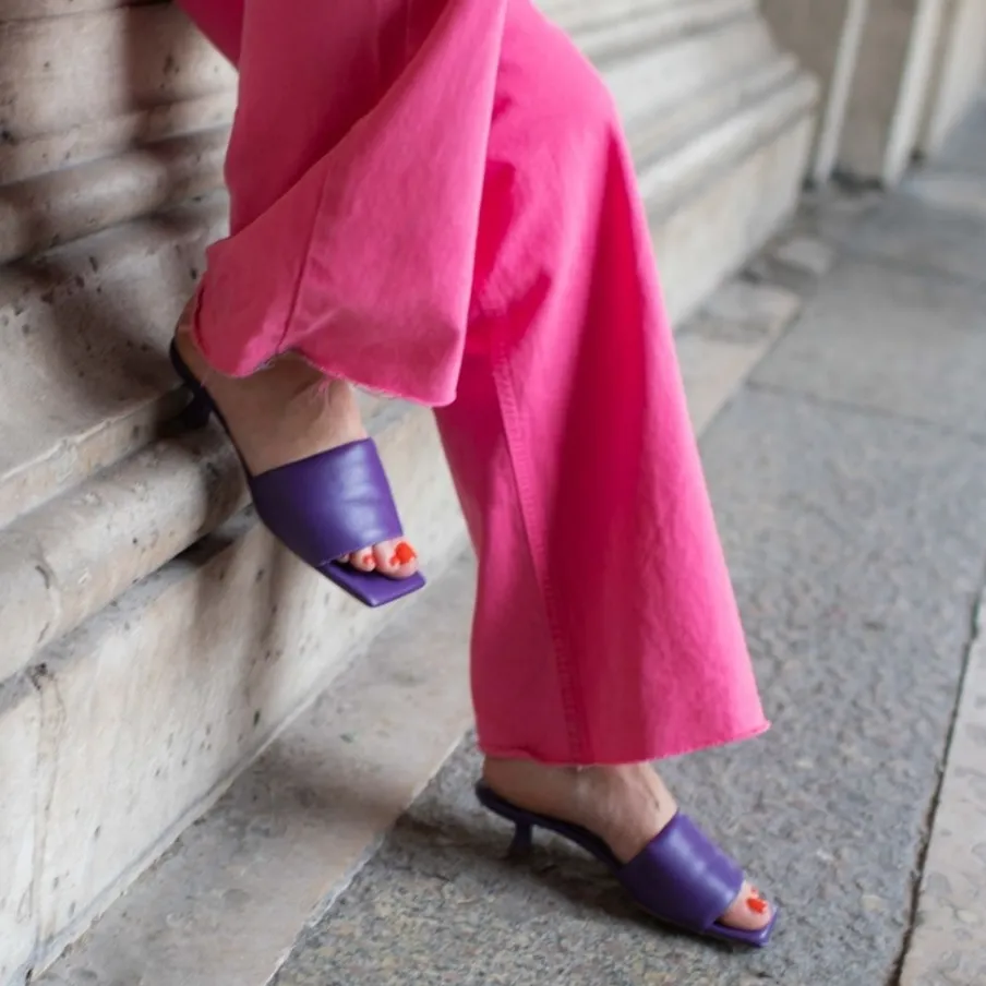 Copenhagen Shoes Sandaler Med Hæl|Stiletter^GOOD VIBES - ORCHID Goodvibes sandal orchid