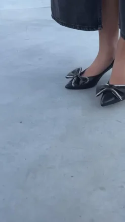 Copenhagen Shoes Stiletter^HER MOMENTS LEATHER - BLACK Hermoments leather heels black