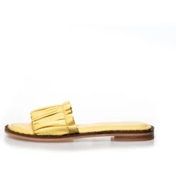 Copenhagen Shoes Flade Sandaler^HOLD ME - Pale banana
