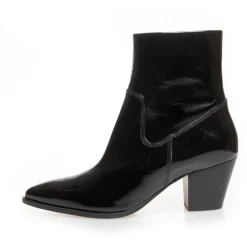 Copenhagen Shoes Ankelstøvler^IT'S ALL ABOUT WALKING - PATENT - BLACK PATENT Itsall about walking patent stoevler black patent