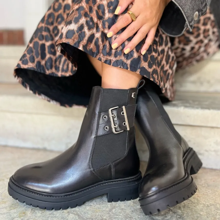 Copenhagen Shoes Chelsea Boots|Ankelstøvler^ITS LIKE FALL - BLACK Itslike fall stoevler black